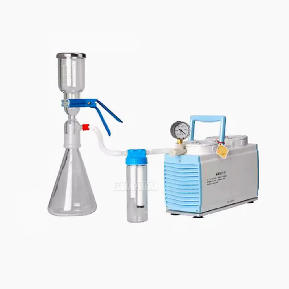 Diaphragm Vacuum Pump without Oil 0.33A 0.5B 1.0A Suction Positive Negative Pressure Corrosion Resistance for Laboratory Use