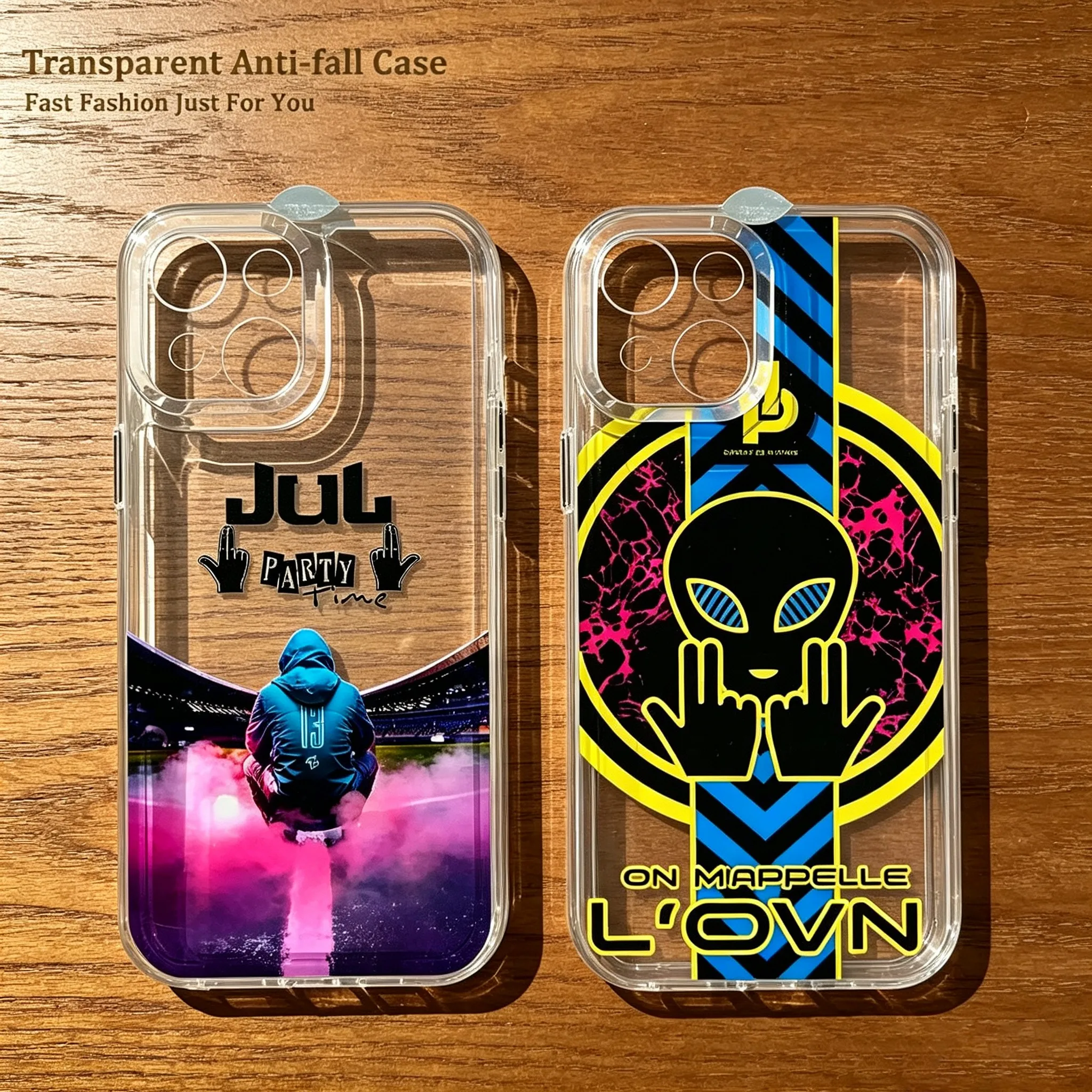 HOT Rapper JuL C'est Pas Des Lol Phone Case for Huawei Nova 9 6 7 5 P50 P30 SE Pro Lite Honor X8D X7d 50 4G 5G Transparent  TPU