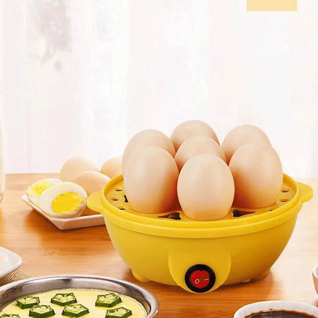 Electric Breakfast Breakfast Convenient Breakfast Egg Electric Egg Steamer Burning And Electric Egg Cooker White