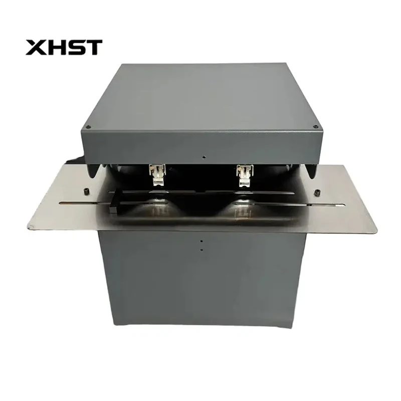 Electric 40W Dual Head 120 Books/Min For Booklet Magazine Binding 1-5mm Thickness 110V-220V Automatic Saddle Staple Machine