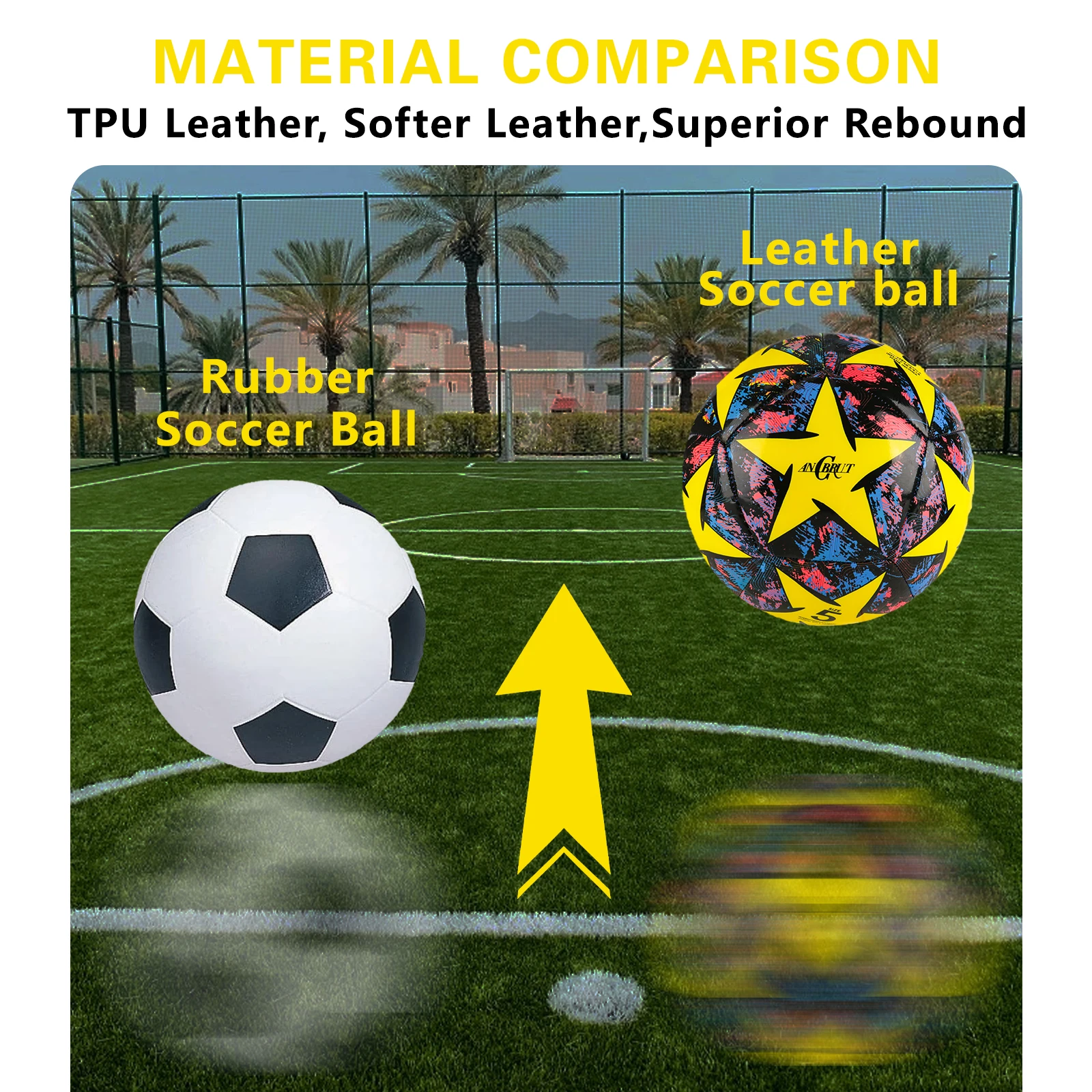 ลูกบอลเรืองแสงในที่มืดไฟ LED ลูกบอลขนาด5-กลางแจ้งในร่มของขวัญสนุกสำหรับวัยรุ่นและผู้ใหญ่-ปั๊มพิเศษและ