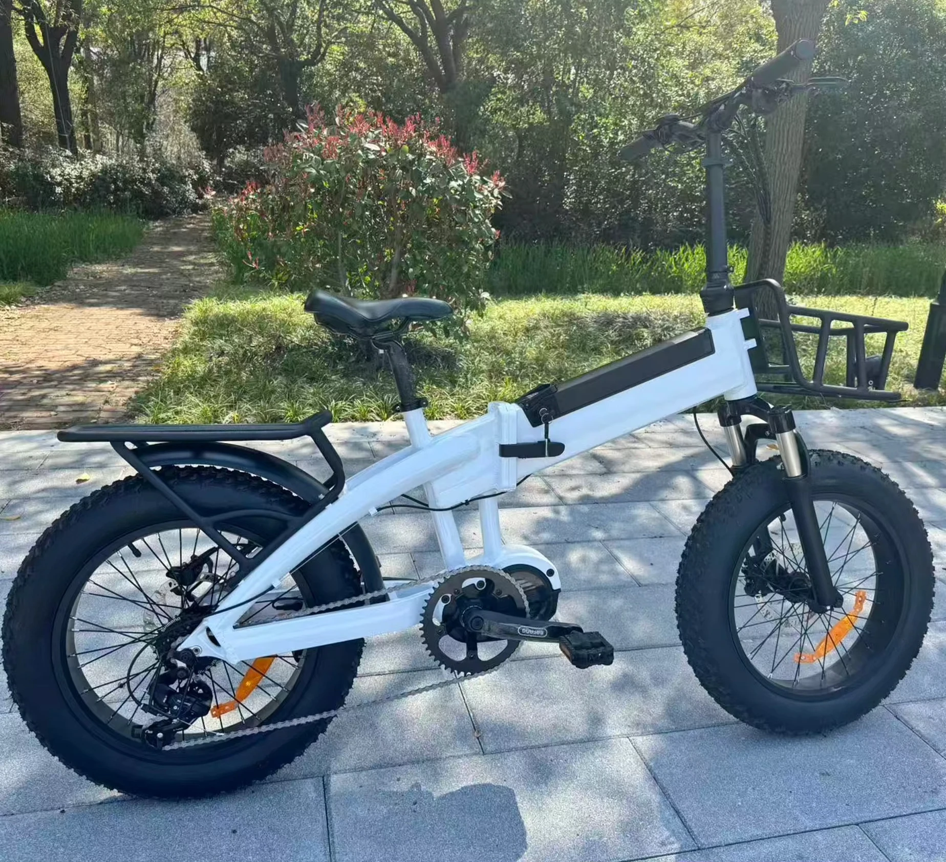 20 Inch Fat Bike 1000W Aluminum Alloy Lithium Battery Long Range Electric Folding Bike for Adult Fast in China Factory