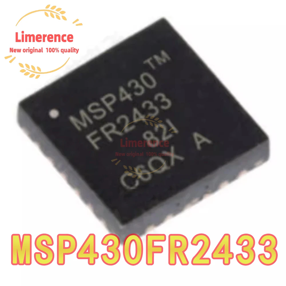 (5piece) 100% New MSP430FR2433IRGER MSP430FR2433 MSP430 QFN-24 Chipset