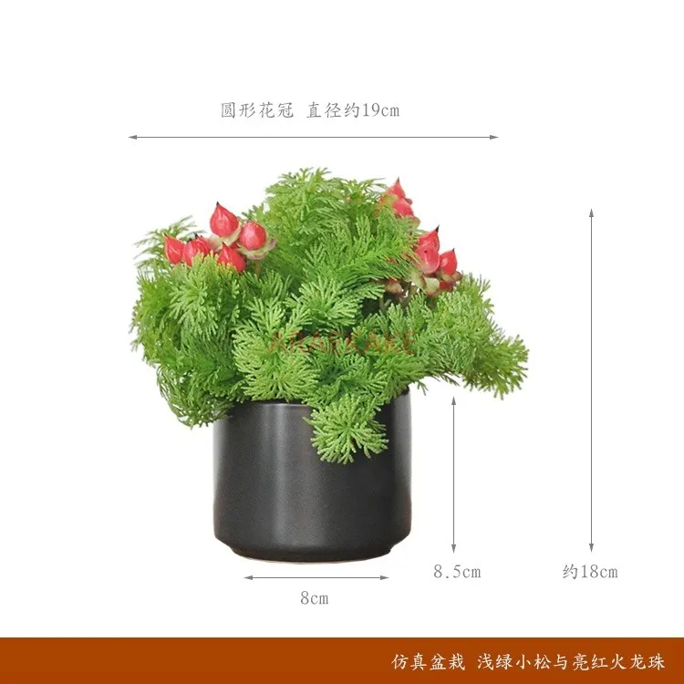 

1 шт. зеленые растения ручной работы, украшения стола, офисный зелень, бонсай Имитация растений, горшечные растения, цветочные композиции,