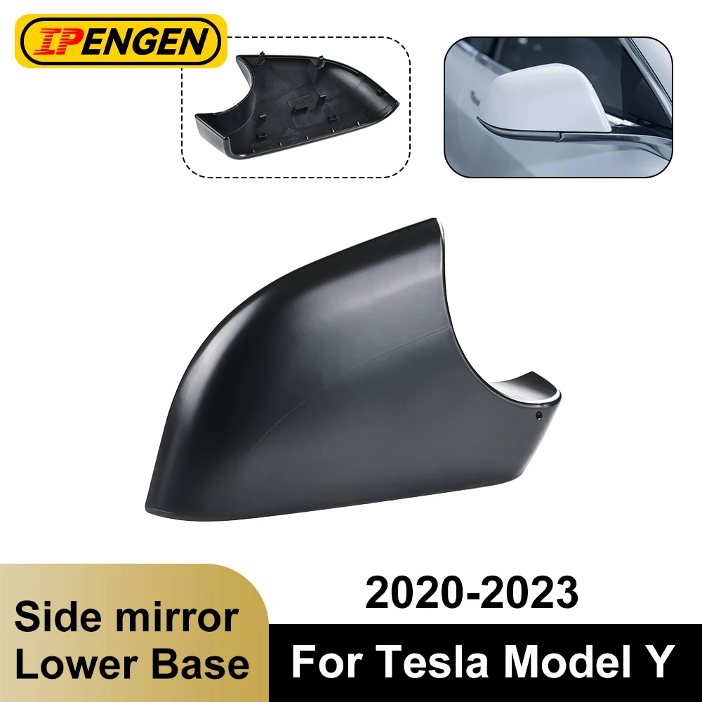 

IPENGEN для Tesla Model Y 2020-2023 автомобильное левое правое боковое зеркало заднего вида нижнее основание отделка рамка Нижняя крышка автомобильные аксессуары