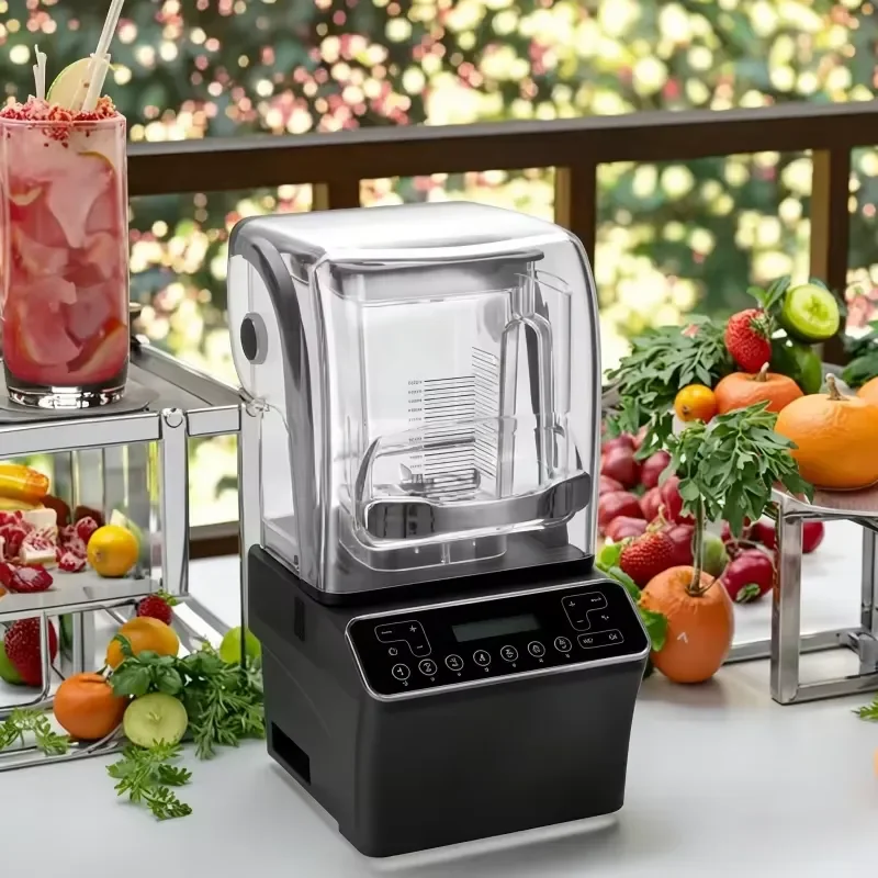 Customizable Professional Commercial Quiet Blender Soundproof Ice Smoothie Blender for Bubble Shop Bulk