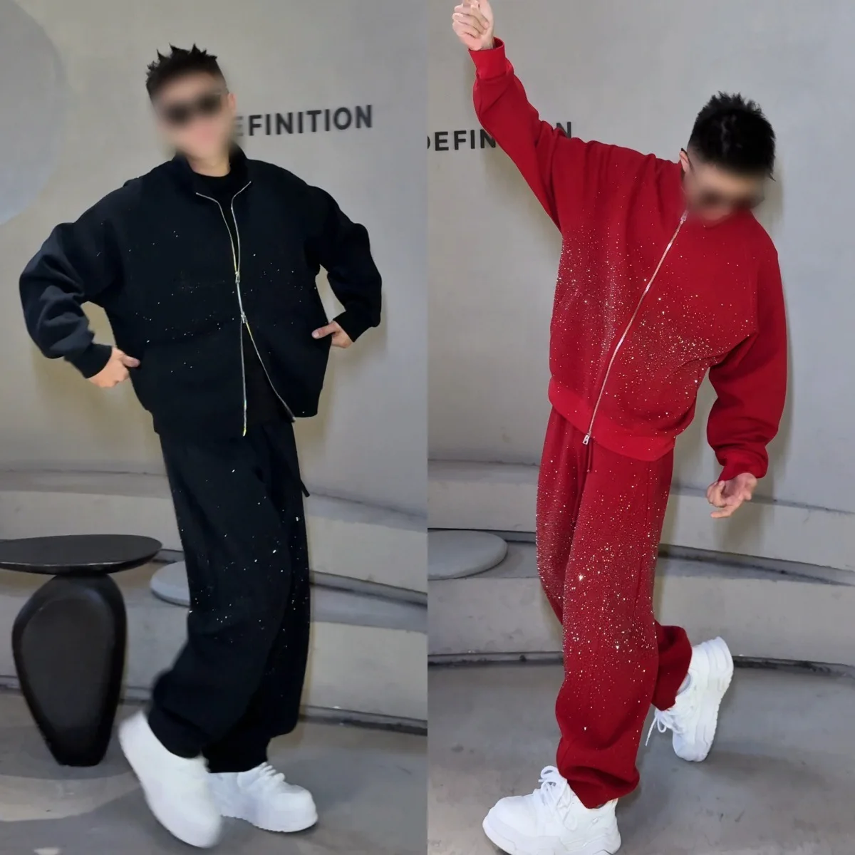 

Весенняя новинка: Мужской универсальный комплект с эффектом нагрева Star Movement Diamond Heating Set – легкая куртка и спортивные брюки с технологией Air Layer