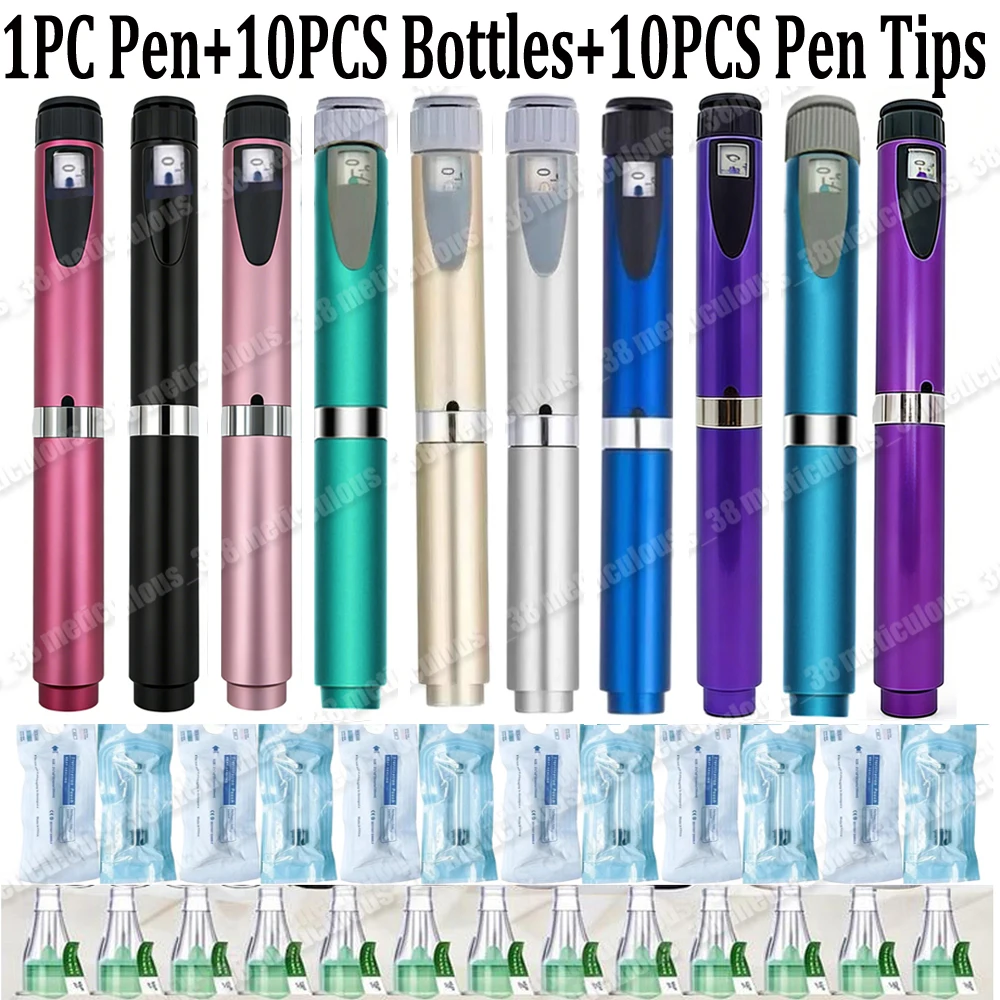 Magic Pen 10PCS Disposable 3ml Empty Cassette Bottle Cartridges Kit for Lilly Insulin Pen Tattoo Pen Medical Aesthetics