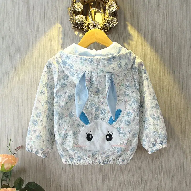 1-7 Years Girl\'s Jacket Spring and Autumn Children\'s Short Coat Fashion New Kids Casual Sportswear Baby Trendy Top