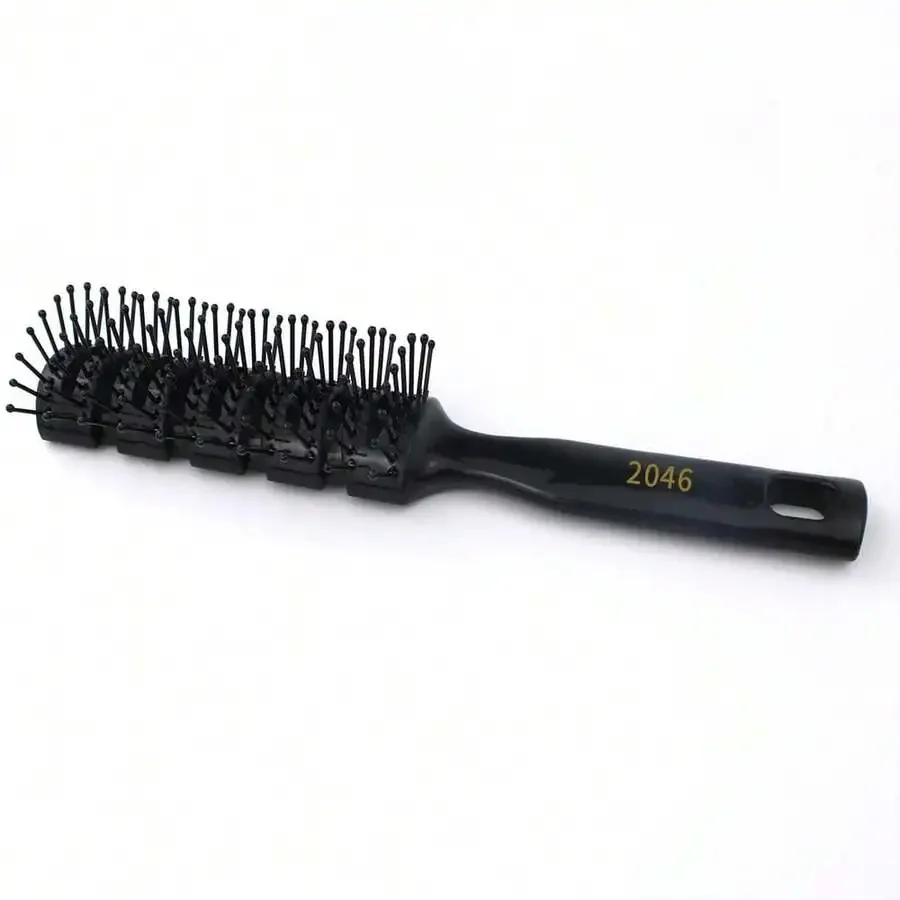 

Nylon Teeth Hair Brush With Easy Grip Handle For Adults