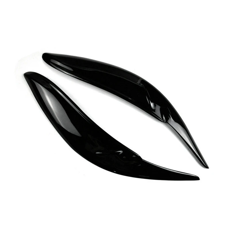 Car Resin Headlights Eyebrow Eyelid Trim Cover Sticker Car Styling Accessories For Toyota Sienna LE SE 2011-2020 Parts