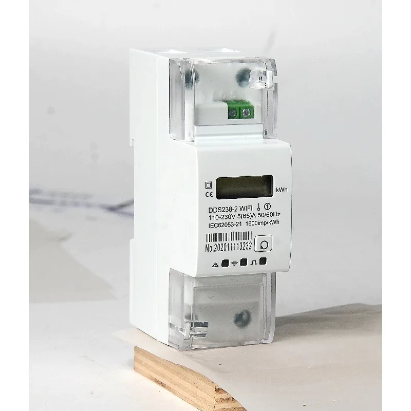 DDS238-2  single-phase remote pull-close AC active power carbon meter household watt-hour meter