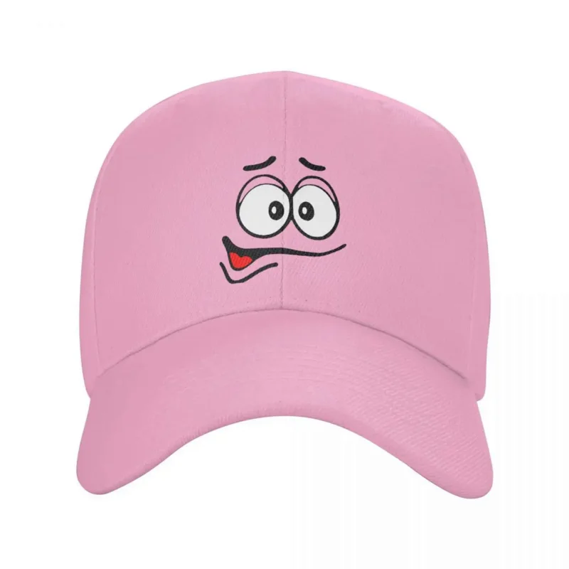 Personalized Cartoon Chocolate Orange Candy Faces Baseball Cap Sports Women Men's Adjustable Dad Hat Summer Snapback Hats