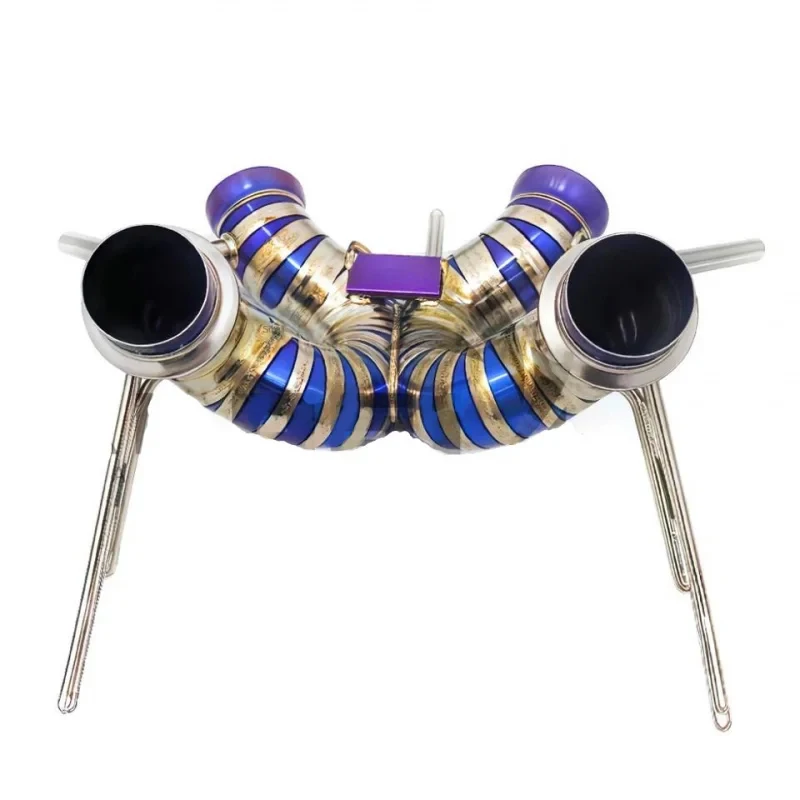Suitable Cuski Factory Direct High Performance Alloy Straight-Through Catback Muffler| Customizable 600