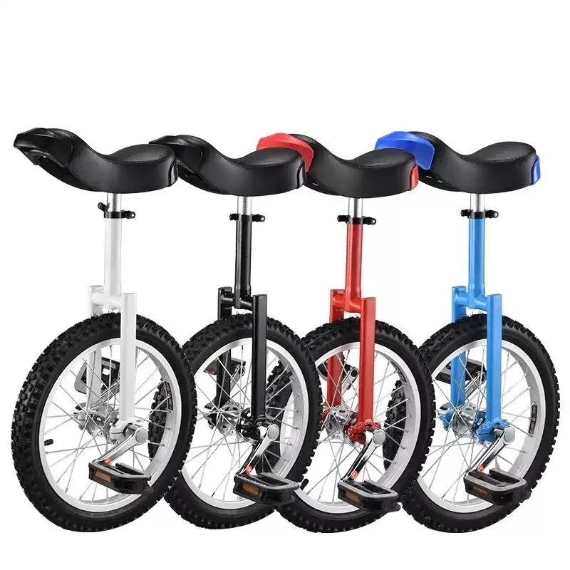 Competitive Unicycle One‑Wheel Bike, Height‑Adjustable Monocycle for Fitness Training Street Performance