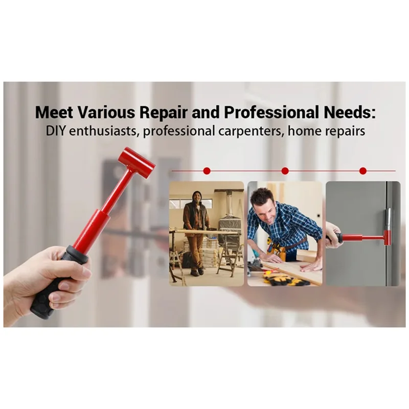 

ABVJ-Wrench Set Upgrade Hinge Gap Adjustment Heavy Duty Door Hinge Adjustment Tool Round Bolt Wrench Tool