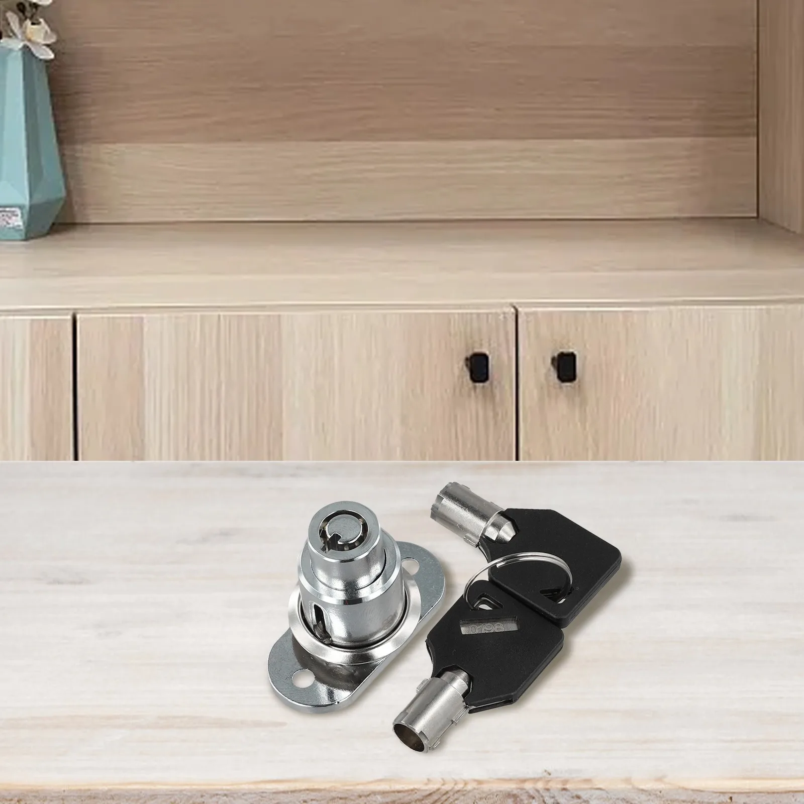 

Zinc Alloy Cabinet Push Lock for Tool Boxes Showcases and Lockers Robust Construction for Enhanced Security and Peace of Mind