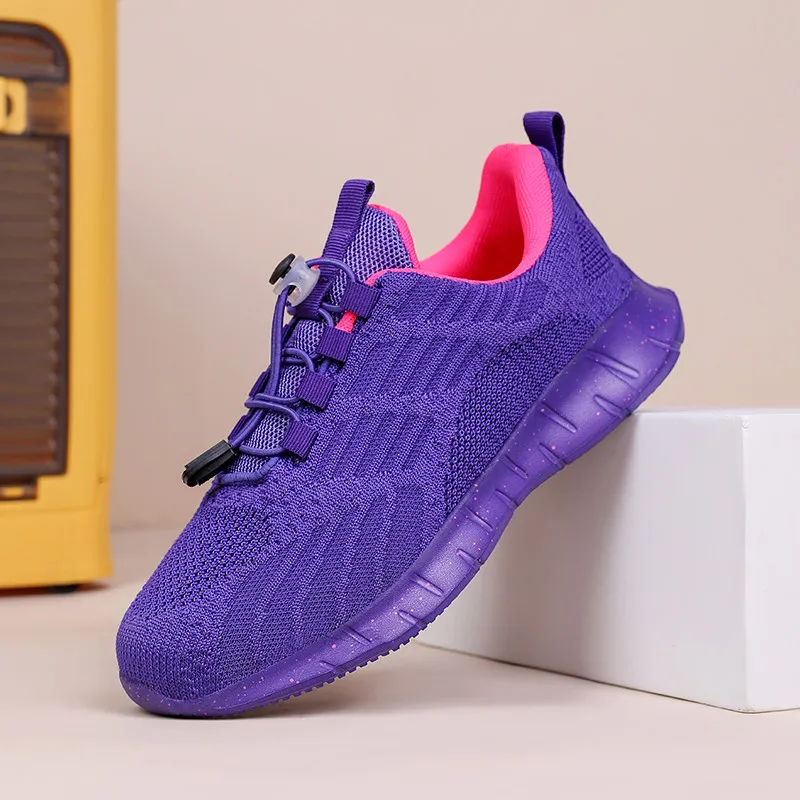 

New Arrival Children's Running Shoes Mesh Casual Sneakers Boys Girls Non-slip Walking Tennis Shoes Breathable Kids Sports Shoes