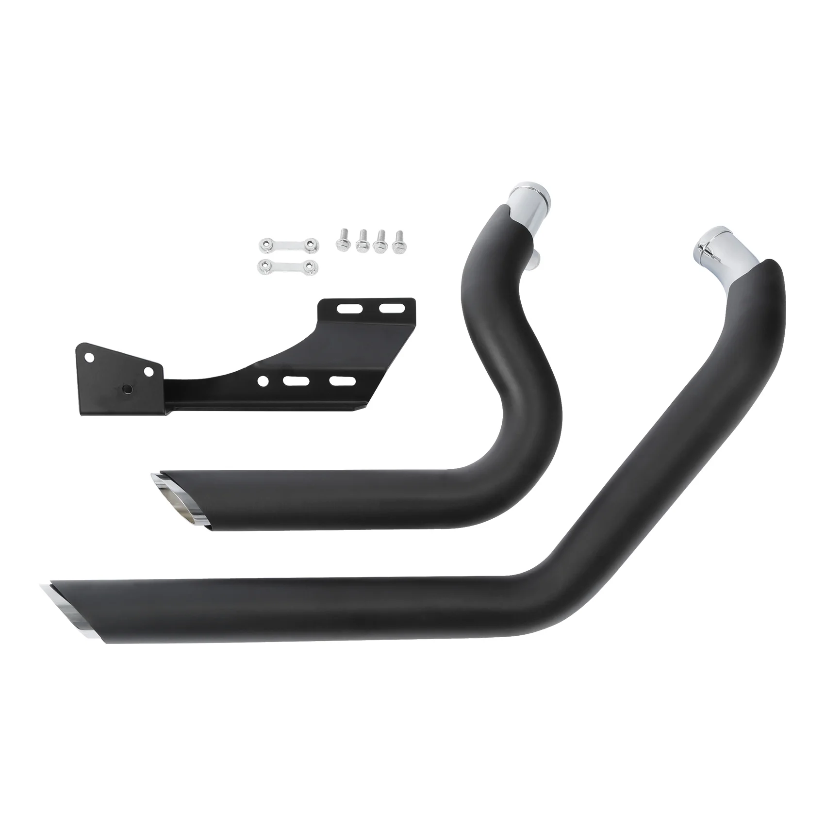 

Staggered Shortshots Exhaust Pipes For Harley Sportster XL Iron 883 1200 2004-2013 2012 Motorcycle