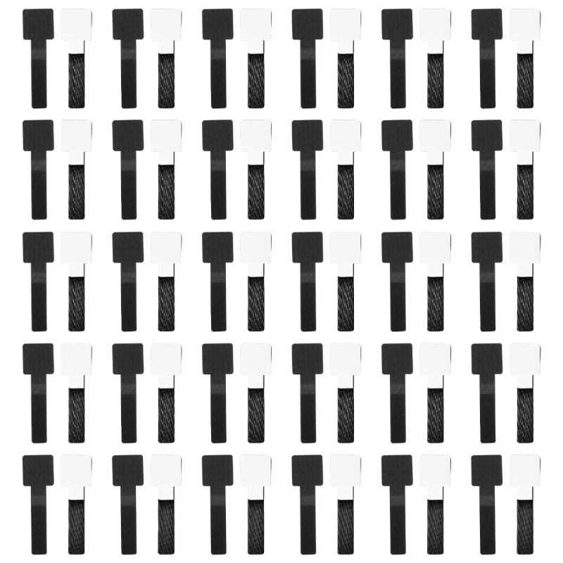 

60pcs Cable Clips Adhesive Cable Management Protectors for Office And Home Workshop Organization