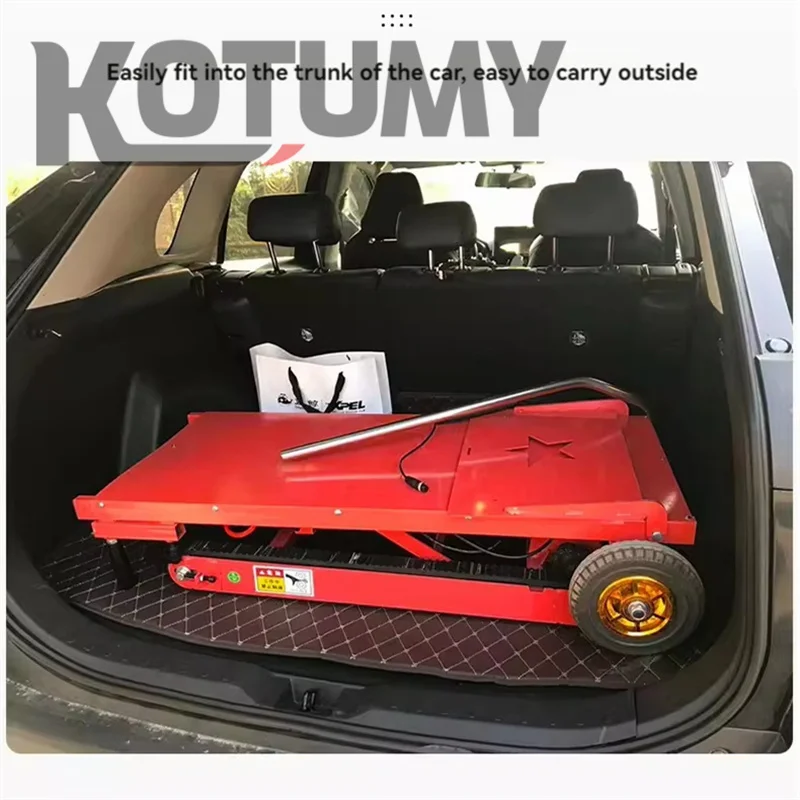 سيارة تسلق الدرج الكهربائية لتحسين المنزل 400 كجم الزاحف نوع أسفل درج متسلق مركبة شقة شاحنة الدرج أداة