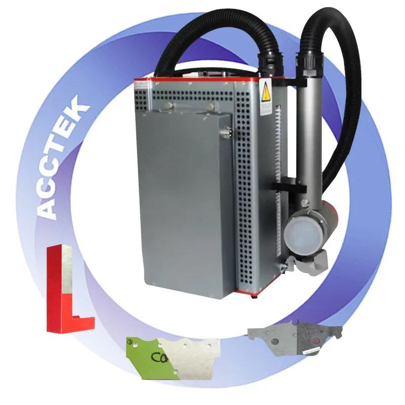 

Small Size Widely Used Handheld Dual Axis Air Cooling Pulse Laser Cleaner Remove Rust Paint Oil Dust from Metal