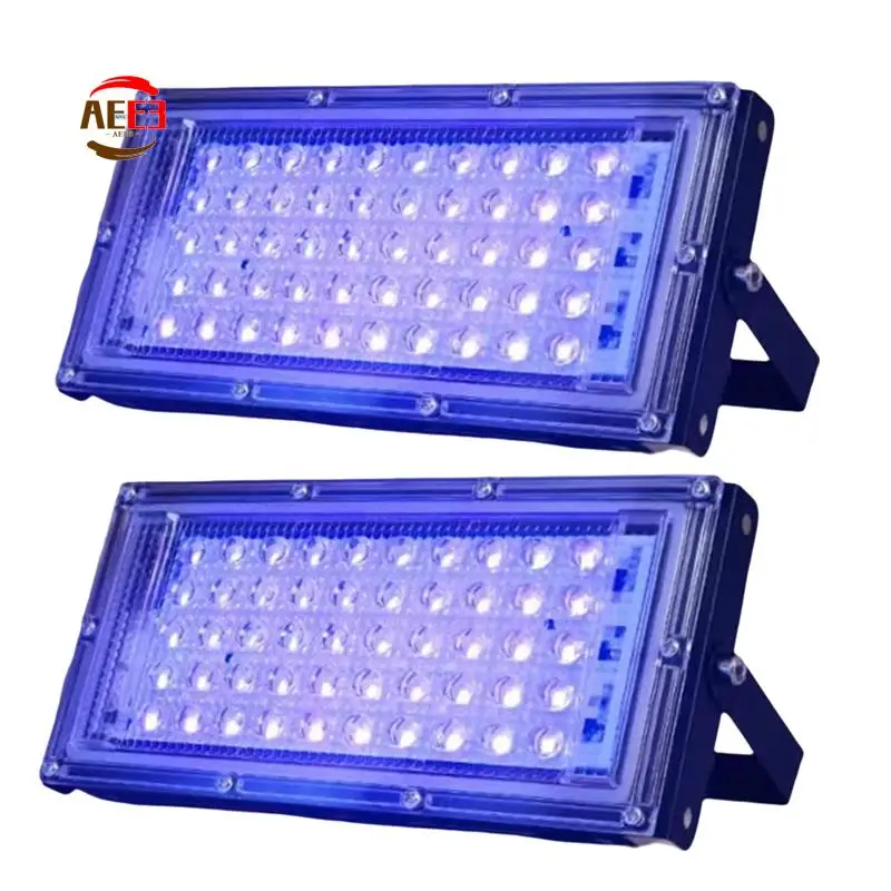 

AEE3-2 Pcs UVA Black Light 220V-240V Black Lights IP65 Waterproof Black Light For Black Light Stage Lighting Body Paint