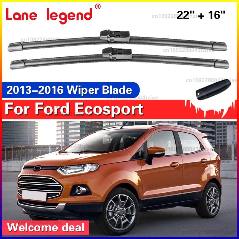 

Для Ford Ecosport 2013-2016 2014 2015 щетки переднего стеклоочистителя лобовое стекло щетки для лобового стекла 22 "+ 16"