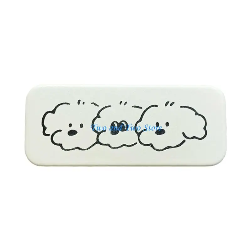 

HX6F Eye Glass Carry Case Fit Most Glasses for Students Men and Women Protective Case For Glasses