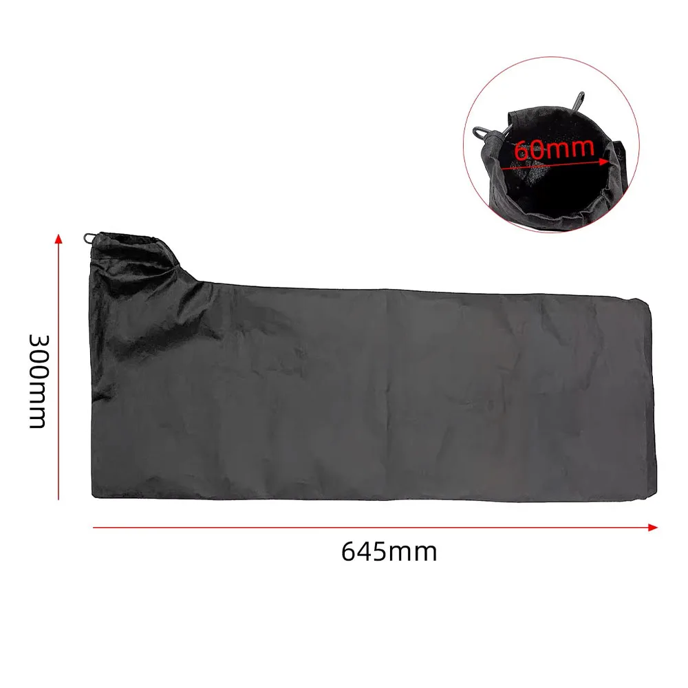 645mm Extended Dust Collection Bag for 255mm For Aluminum Cutting Machines Used in Plastic Dust Handling Environments