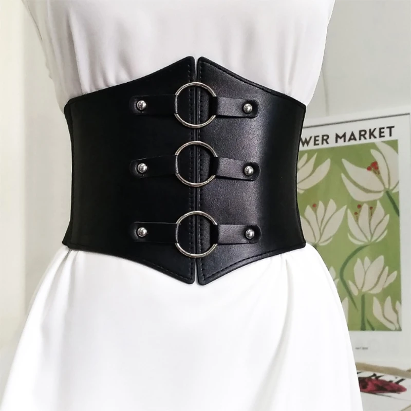 Belts For Women Dresses Waist Corset Tops For Women To Wear Out Buckle Bandage