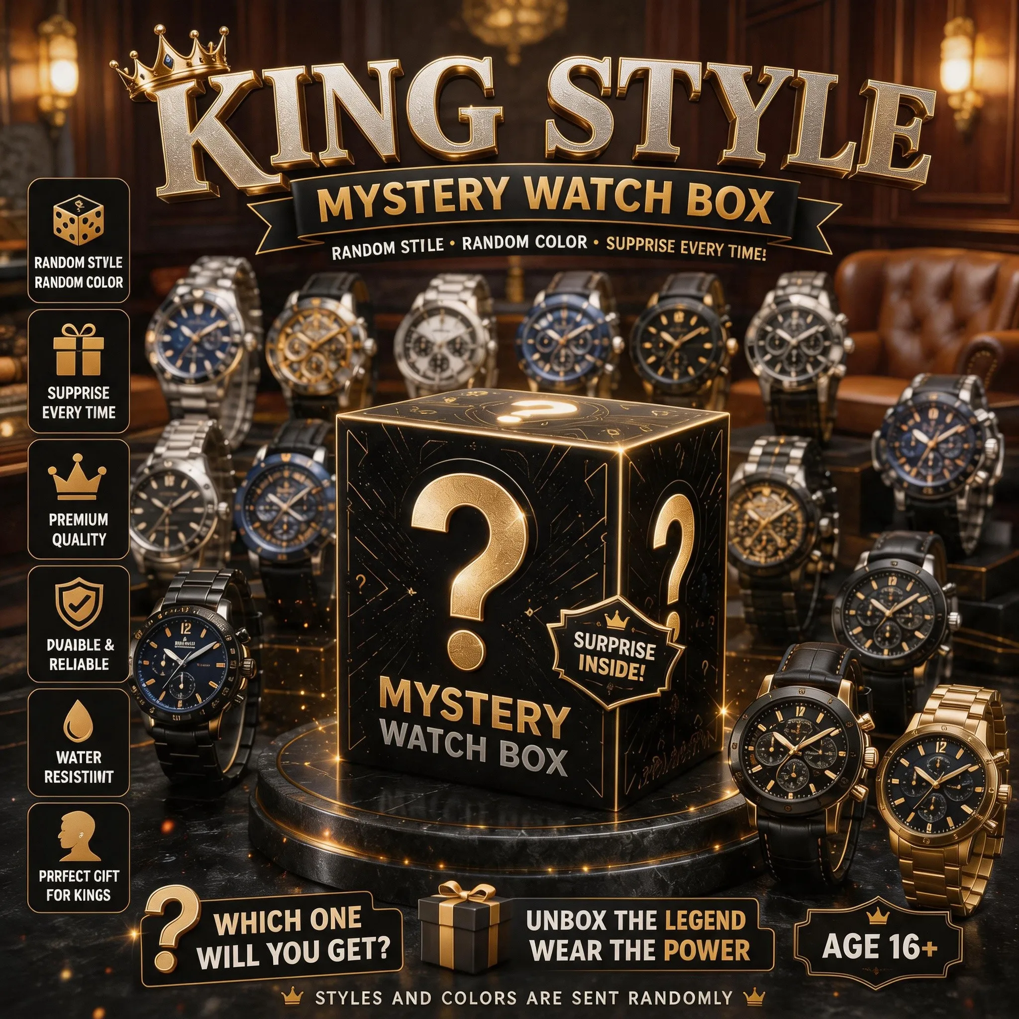 Набор часов-сюрприз в закрытой – обзор и цена Jewelry Watches Box