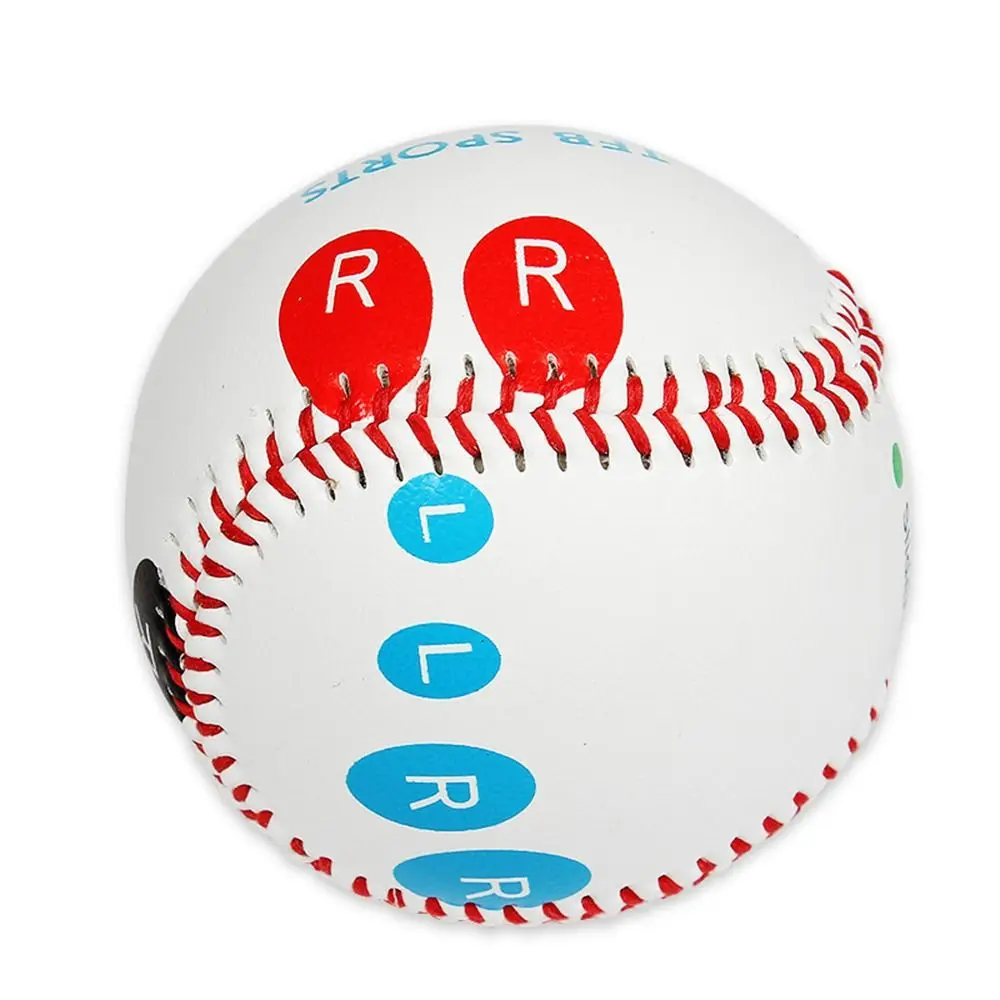 Pitch Training Baseball with Finger Placement Markers Standard Baseball Pitching Trainer Kit Training Aid for Pitching Practice