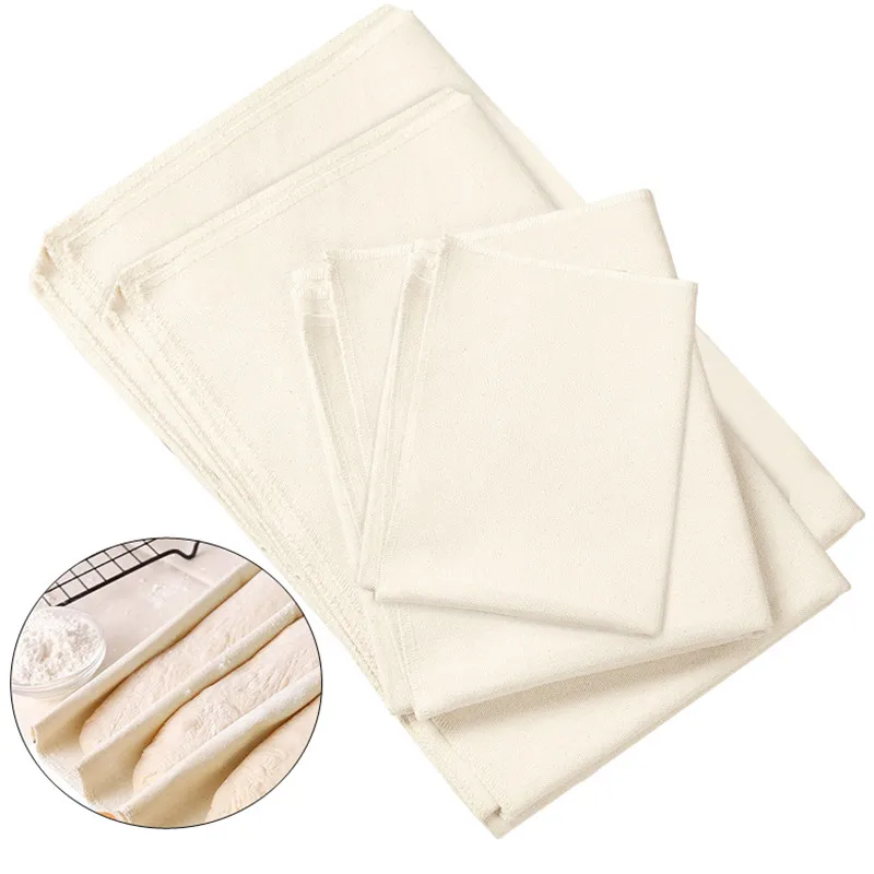 Masa de lino, tela fermentada, sartenes para panaderos, masa, sofá, tela a prueba de pastelería, herramienta para panaderos franceses, herramientas de cocina