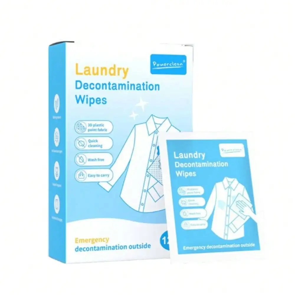 Clothing Stain Remover Wipes - Quickly removes grease and st