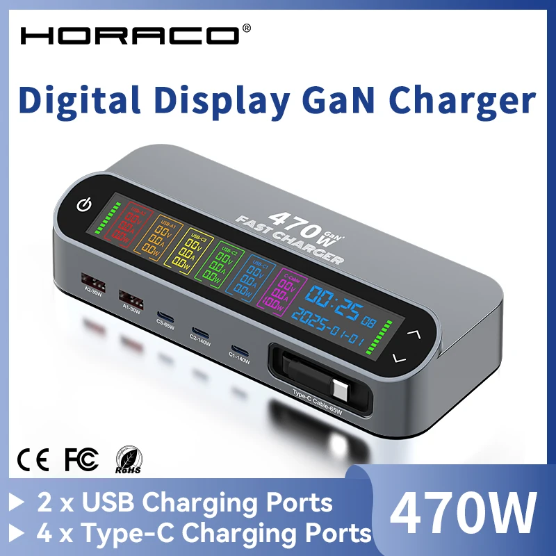 cargador-rapido-gan-de-470w-140w-pd31-pps-usb-tipo-c-estacion-de-carga-de-escritorio-con-pantalla-digital-para-iphone-16-15-laptops-macbook