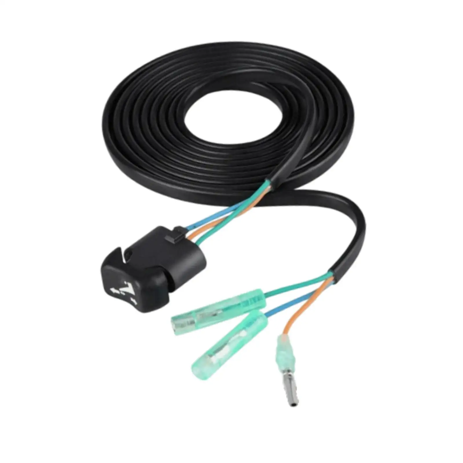Outboard Single Engine Control Handle Tilt Switch Assembly 704-82563-42-00 Plastic Trim for Boat Switches Panel Accessory