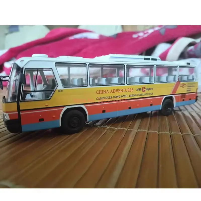 รถบัสจำลอง XCRATOYS BFC6120 ขนาด 1/64 รถบังคับวิทยุไฟฟ้า รุ่นอัลลอยด์ ของเล่นสำหรับเด็กและผู้ใหญ่