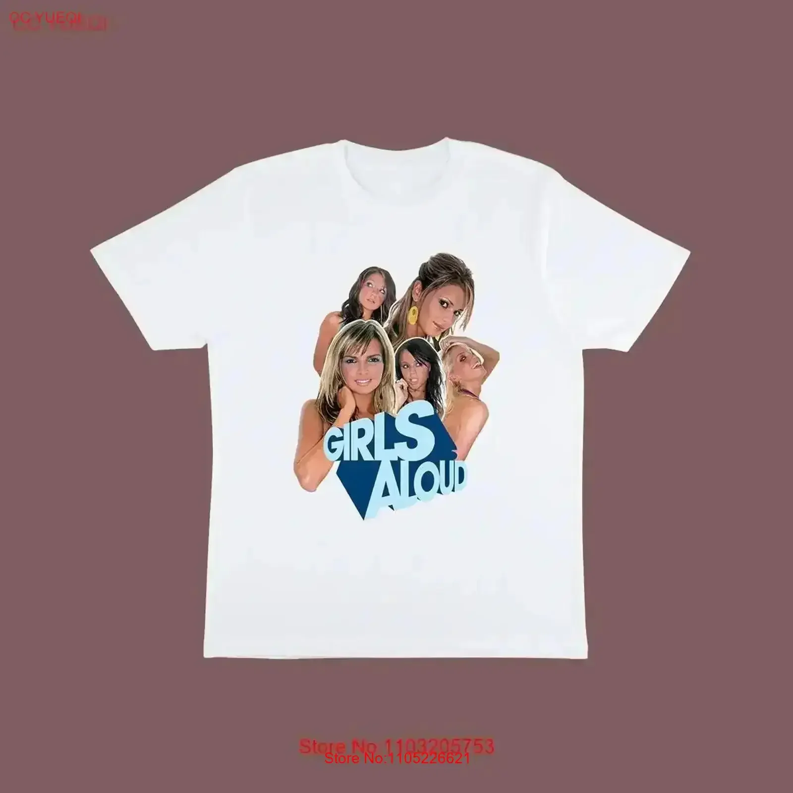 Hot Trend Girls Aloud Band White Color Cotton Size S To 4XL T Shirt vintage Washed streetwear Comfortable Versatile vintage