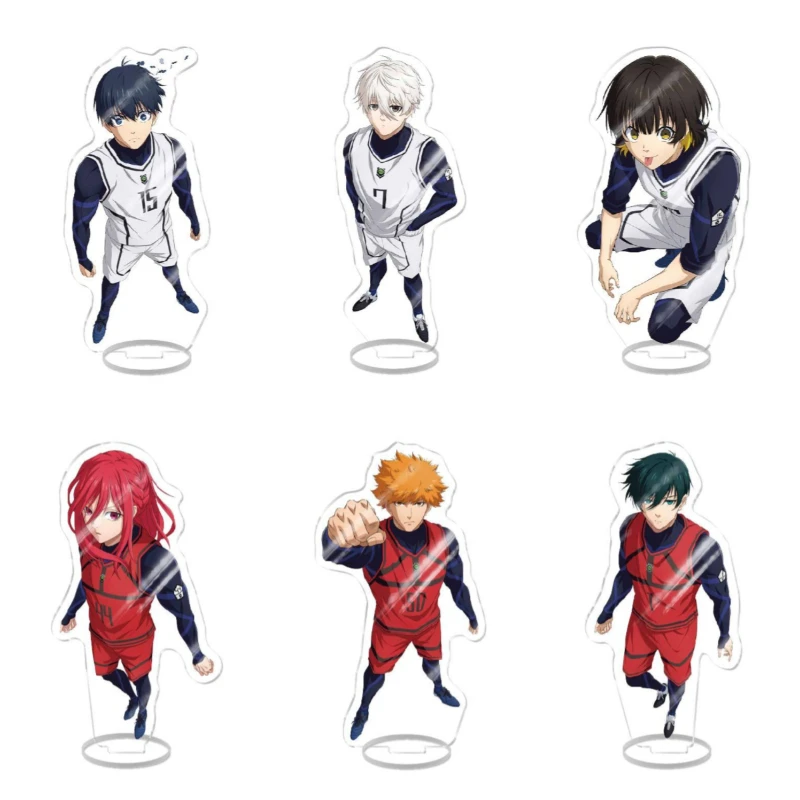 Figura de Acrílico de Anime Blue Lock, Modelo de Nagi Seishiro, Isagi Yoichi, Bachira Meguru, Adorno de Escritorio, Regalo para Fans