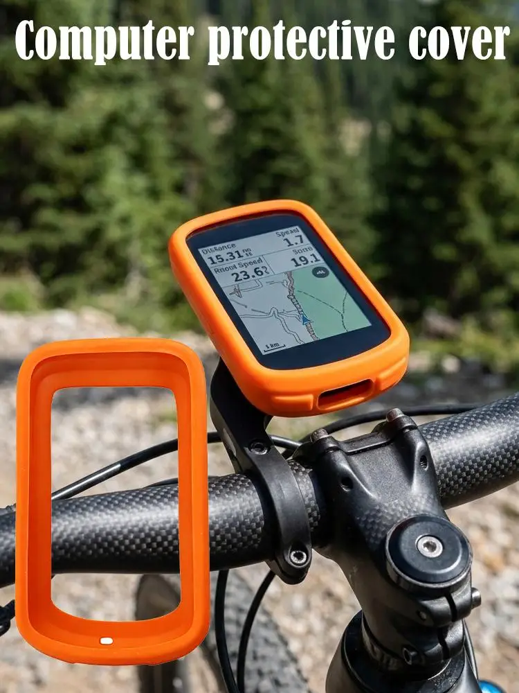 AliExpress NONE For IGPSPORT BSC500 Bike Computer Silicone Protective Case Anti-Fall Full Protection Shell with Screen Film Anti Lost Lanyard