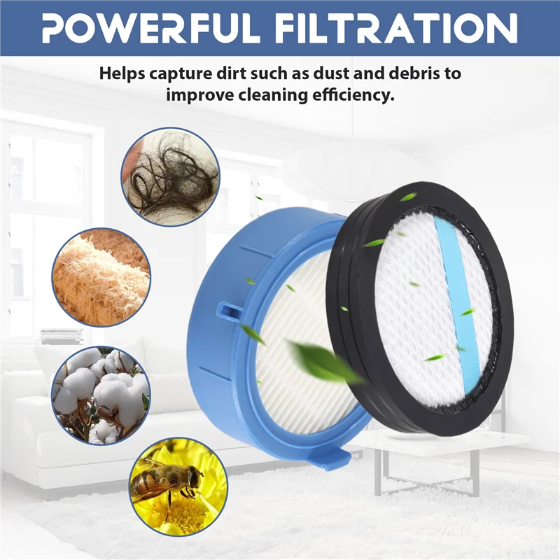 مجموعة فلاتر HEPA المتينة للمحرك المسبق للمكنسة الكهربائية اللاسلكية AEG ASKW4 - للمكنسة الكهربائية اللاسلكية AEG 8000