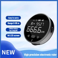 DUKA ATuMan Q Electric Ruler Distance Meter Tape HD LCD Screen Ruler Tools Tape Measure Curve Irregular Object Ruler Tool