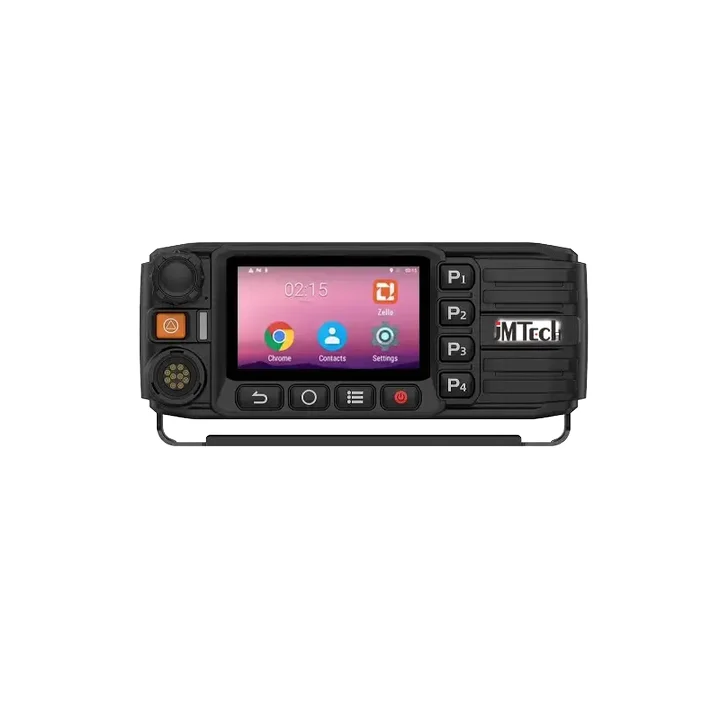 Hot Selling TM9000 Android System Mobile Walkie Talkie 4G POC Dual SIM Waterproof 50W Output Power 50km Range Real IP Zello For