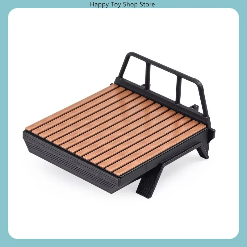SCX30 Takuma Plastic Hunting Rear Bed + Gray/Wood Grain Decorative Panel