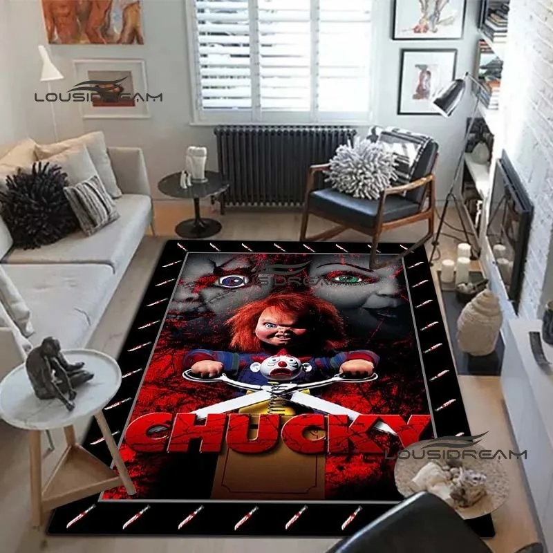 

Horror movie Child's Play Carpet and rug Halloween decoration rug living room bedroom Area Carpet study Porch bedside Desk mat