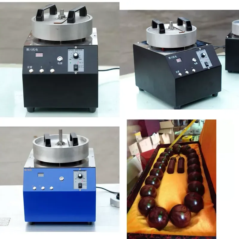 for Yachuan Upper Rotary Automatic Wooden Bead Bracelet Buddha Bead Polishing Machine Grinding Bead Grinder Playing with Pulp
