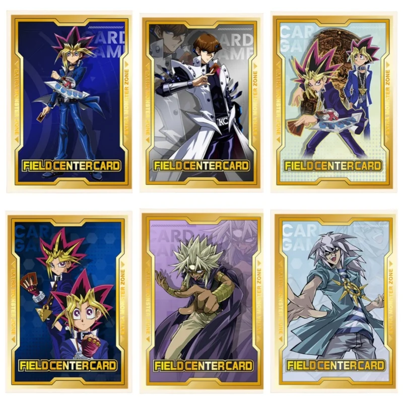 Металлическая карта Seto Kaiba Atem Joey Wheeler Marik Ishtar Yu-Gi-Oh Diy Plating Central Series Фигурка Аниме Коллекция игр