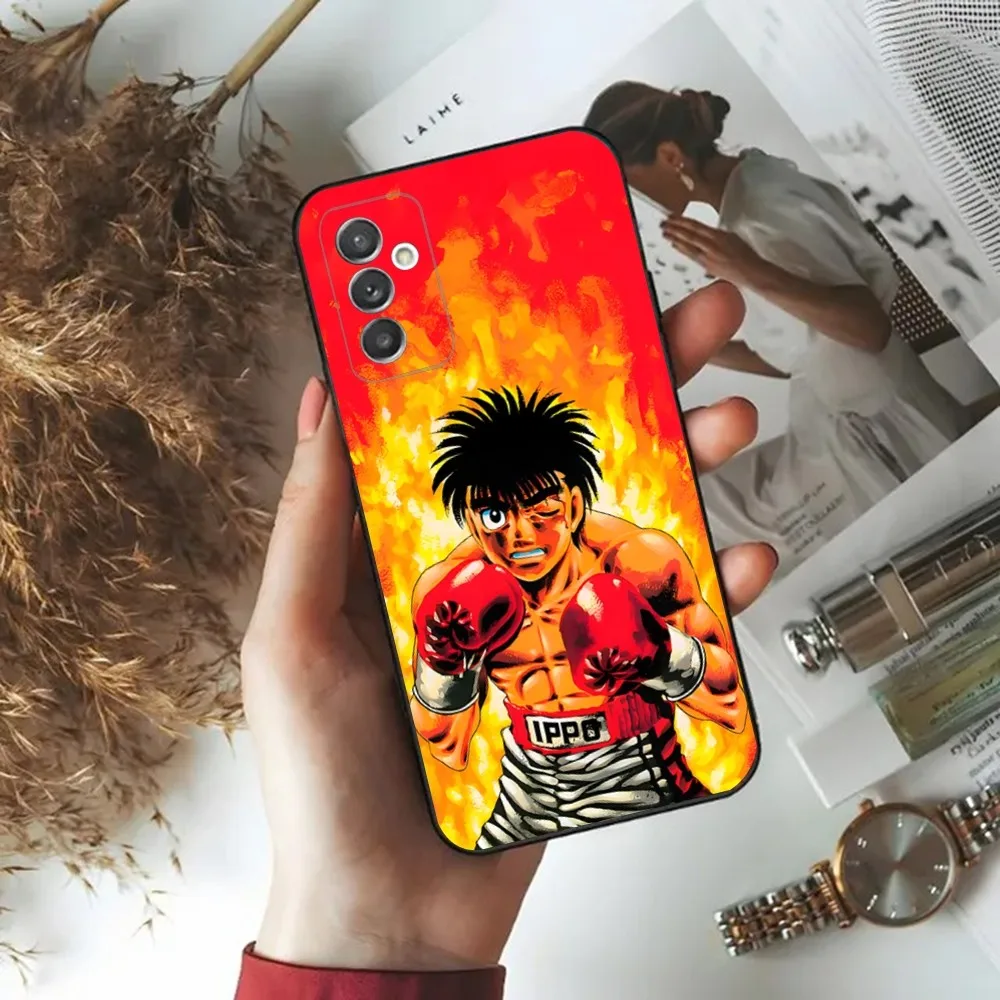 H-Hajime No Ippo Phone Case For Samsung Galaxy A20,A21s,A22,A31,A32,A52,A53,A72,73,A80,A91 Soft Black Phone Cover