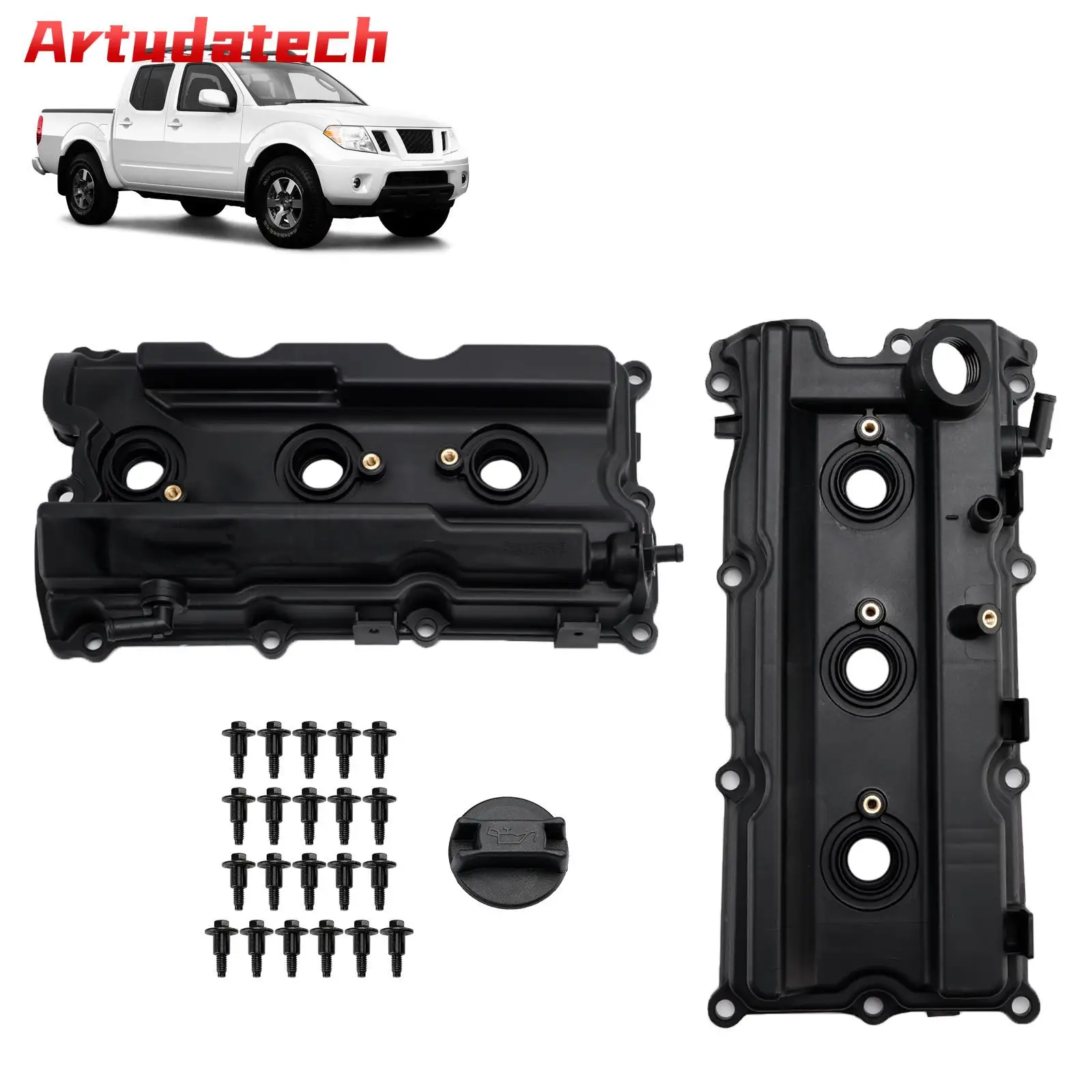 

Artudatech Valve Cover w/ Gasket Bolt Cap For Nissan Frontier Pathfinder Xterra 4.0L 2005-2013 2014 2015 2016 2017 2018 2019